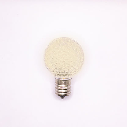 G40 (C9) LED Faceted Bulb | 11 Colors