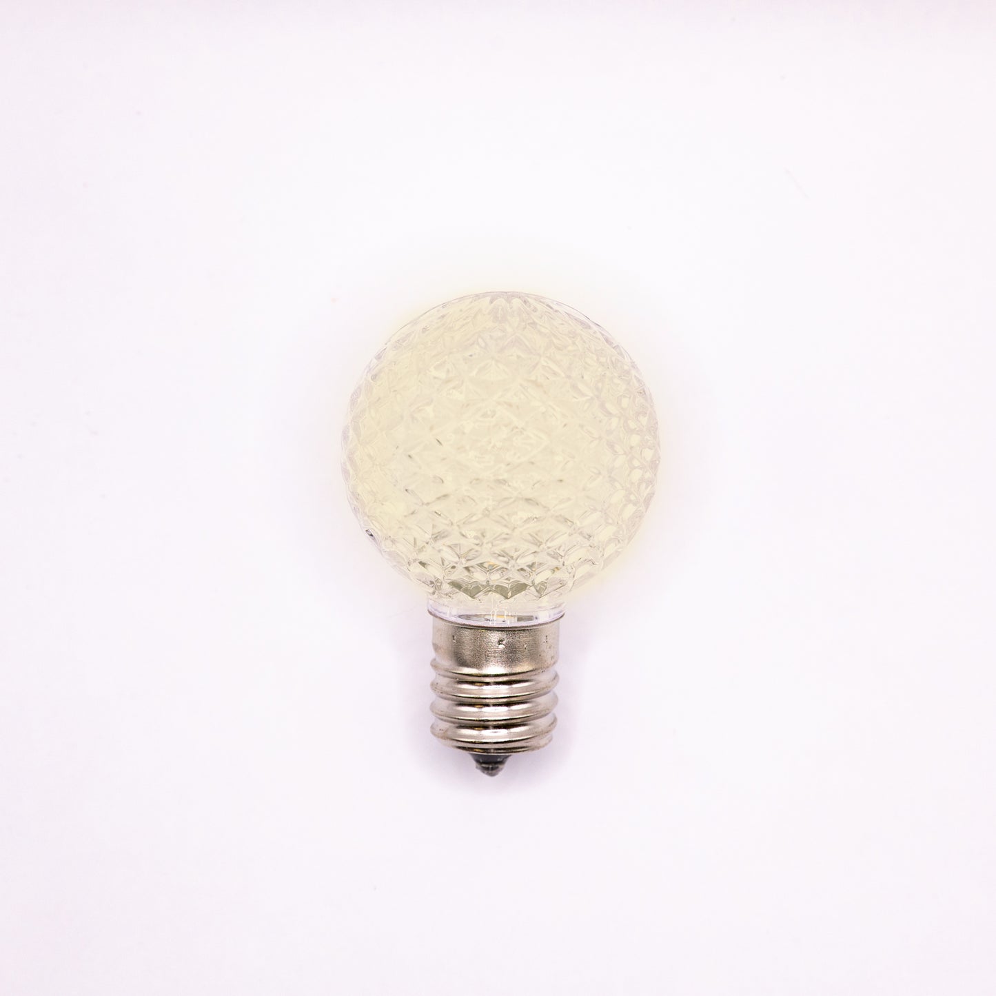 G40 (C9) LED Faceted Bulb | 11 Colors