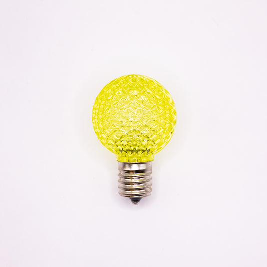G40 (C9) LED Faceted Bulb | 11 Colors