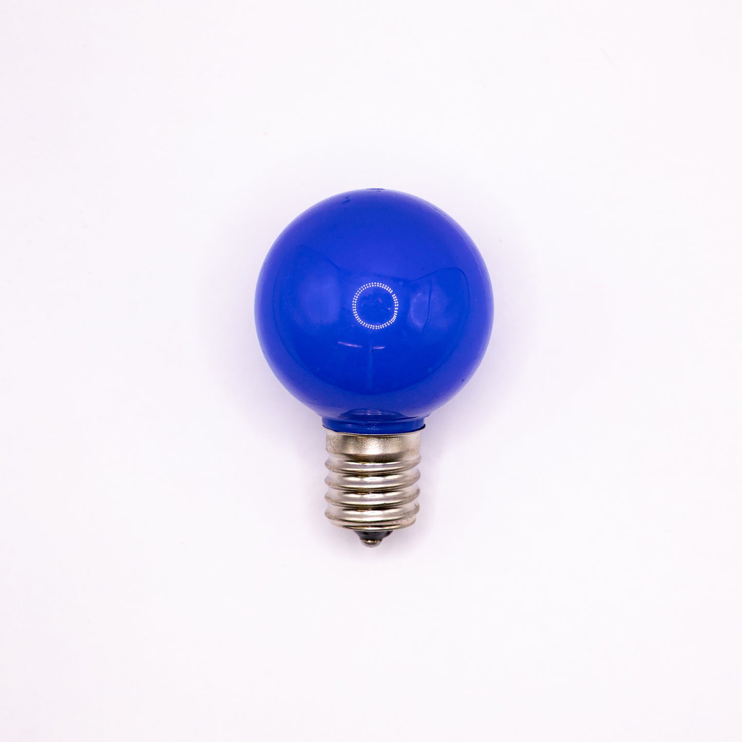 G40 (C9) LED Smooth Opaque Bulb | 7 Colors