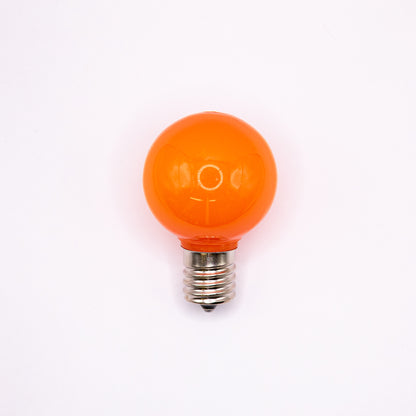 G40 (C9) LED Smooth Opaque Bulb | 7 Colors