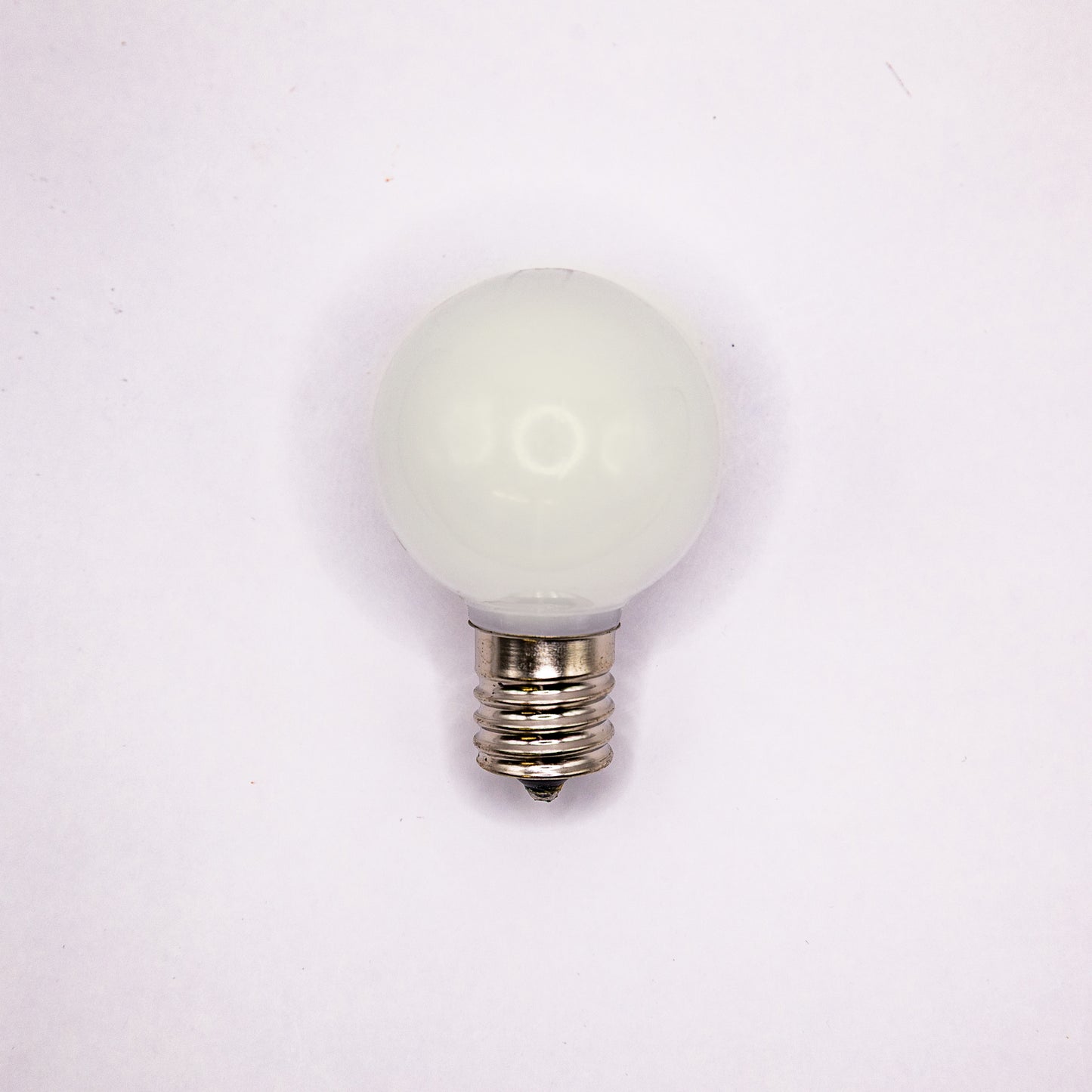 G40 (C9) LED Smooth Opaque Bulb | 7 Colors