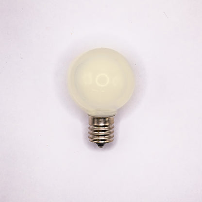 G40 (C9) LED Smooth Opaque Bulb | 7 Colors