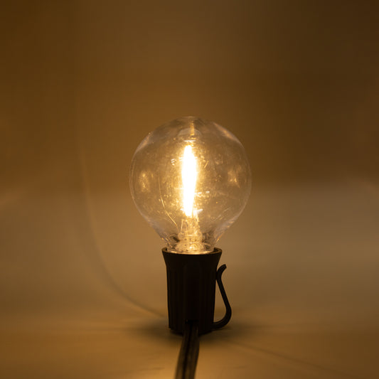 G50 LED Clear Filament Bulb - Warm White