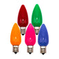 C9 Multi LED Opaque Bulbs Box of 25