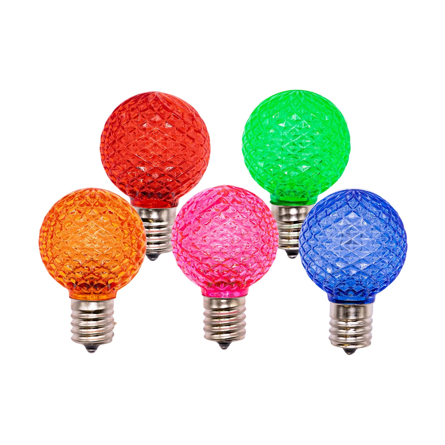 G40 (C9) LED Multi Faceted Bulb 25-ct Per Box